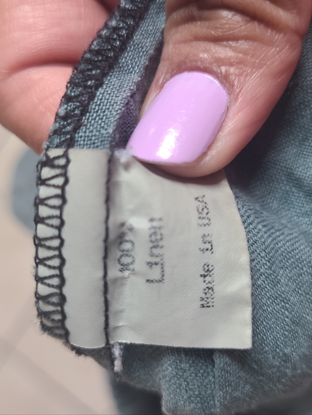 Cynthia Ashby Wide Leg Ankle Linen Pants - Picture 5 of 6